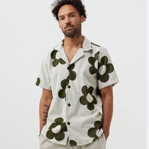 OAS Cuba Terry Shirt  Cuba Terry Shirt Flower Print